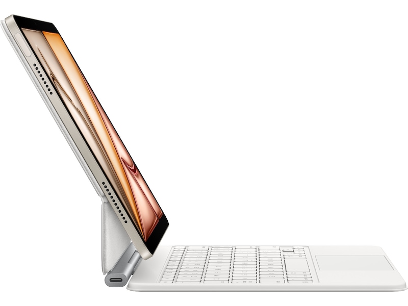 Apple iPad Air 11" Magic Keyboard (hvit) Tastatur og stylus