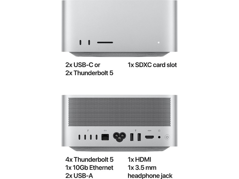 Mac Studio (2025) 1TB Stasjonær PC