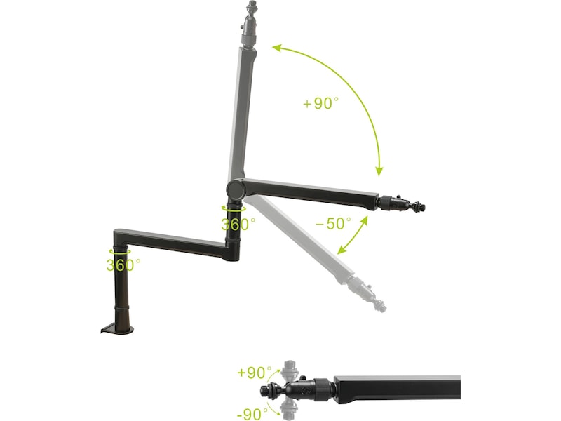 Svive Mikrofonarm Lav Profil Streaming tilbehør