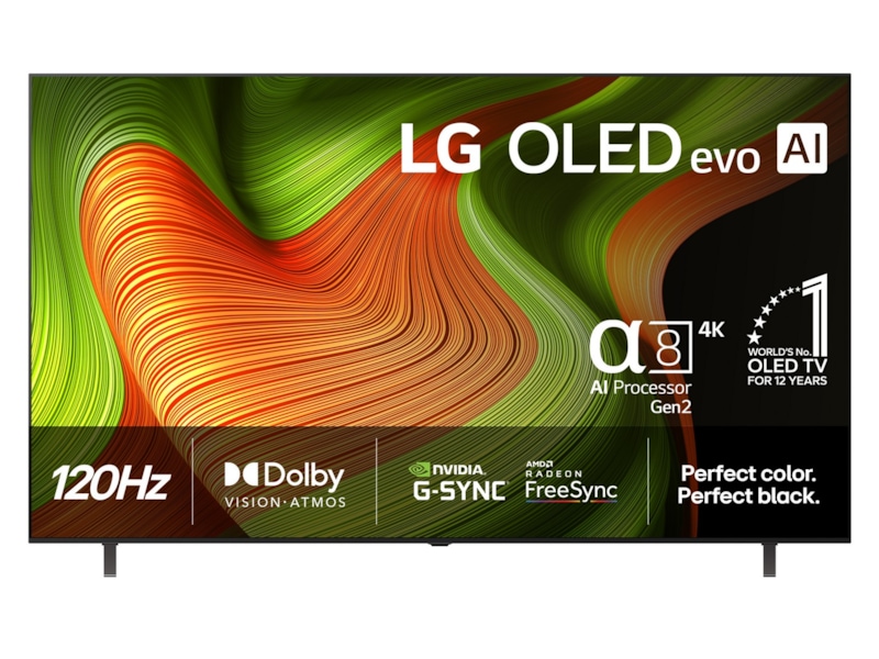 LG 77" B5 AI 4K OLED smart-TV (2025) 70 - 79 tommer TV