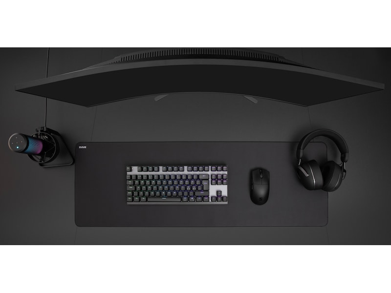 Svive Flow Gaming Musematte Performance XXL (svart) Gamingmusematte