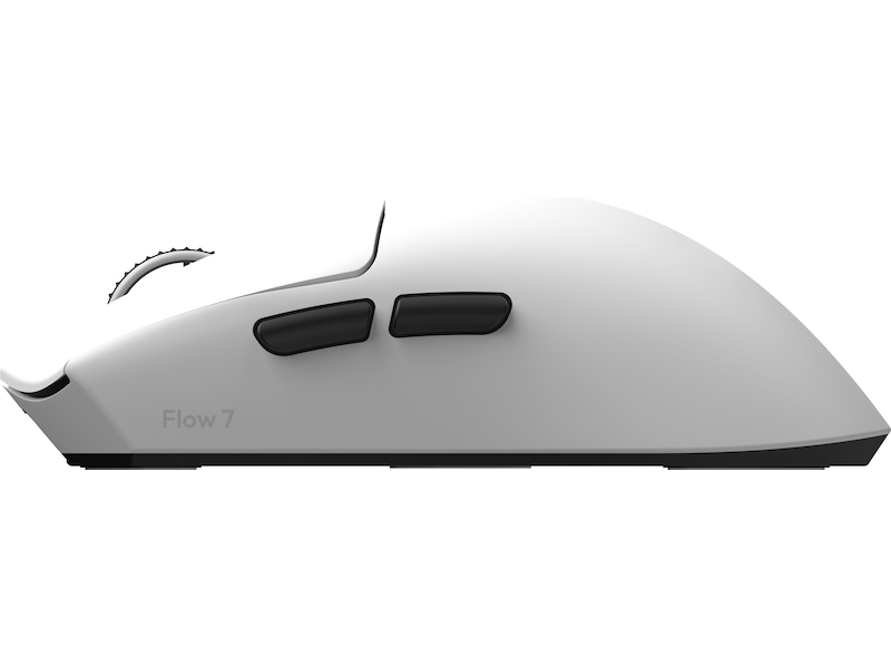 Svive Flow 7 Ultra Light Trådløs Gamingmus (hvit) Gamingmus