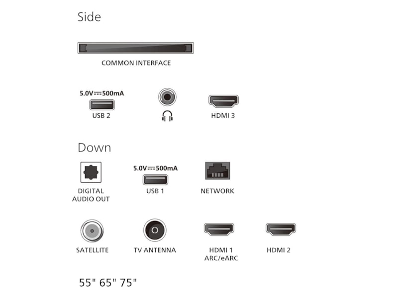 Philips 65" MLED810/12 QD smart miniLED TV (2025) 60 - 69 tommer TV
