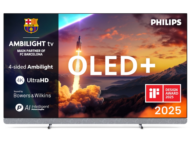 Philips 77" OLED910/12 OLED Plus smart Ambilight AI TV (2025) 70 - 79 tommer TV