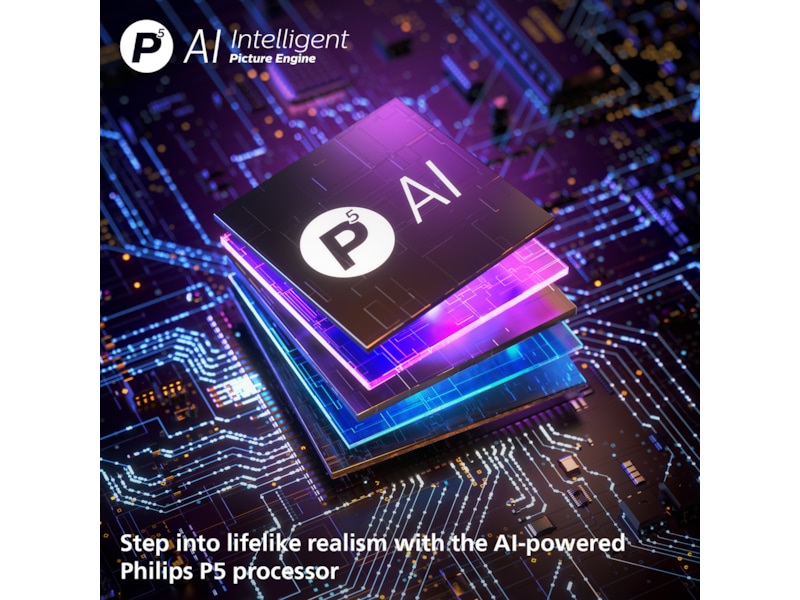 Philips 77" OLED910/12 OLED Plus smart Ambilight AI TV (2025) 70 - 79 tommer TV