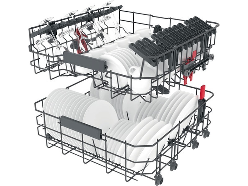 Whirlpool WIC 3C34 PFE S Integrert oppvaskmaskin Integrert oppvaskmaskin