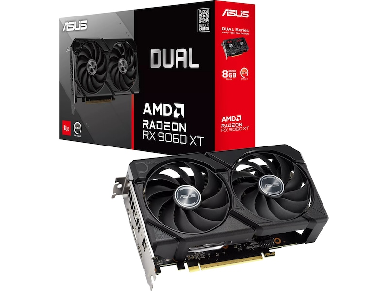 Asus Dual Radeon RX 9060 XT Skjermkort