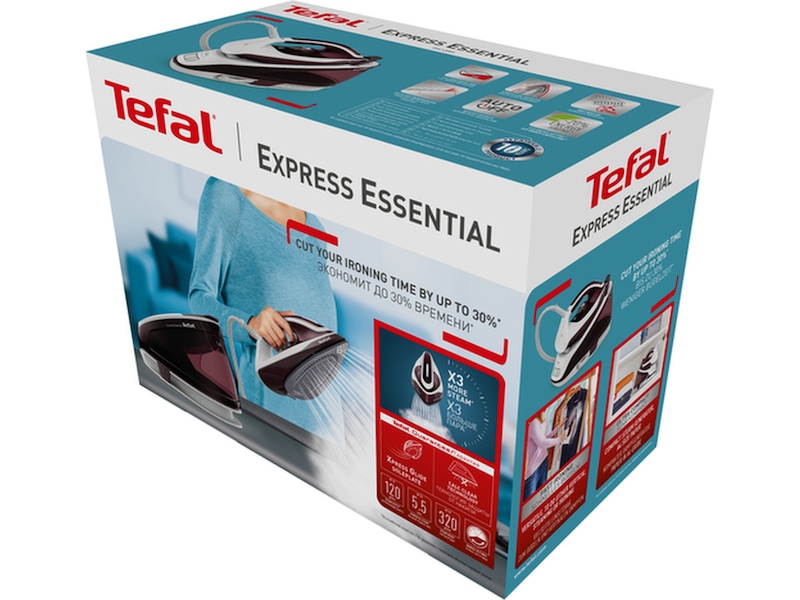 Tefal Express Essential Plus SV6120E0 strykejern Strykejern