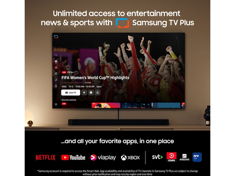 Samsung QN95D smart-TV 65" 4K Neo QLED Mini LED (2024) 60 - 69 tommer TV