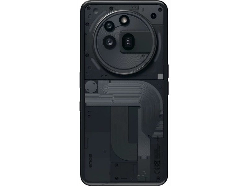 Nothing Phone (3a) Pro 12+256GB (sort) Mobiltelefoner