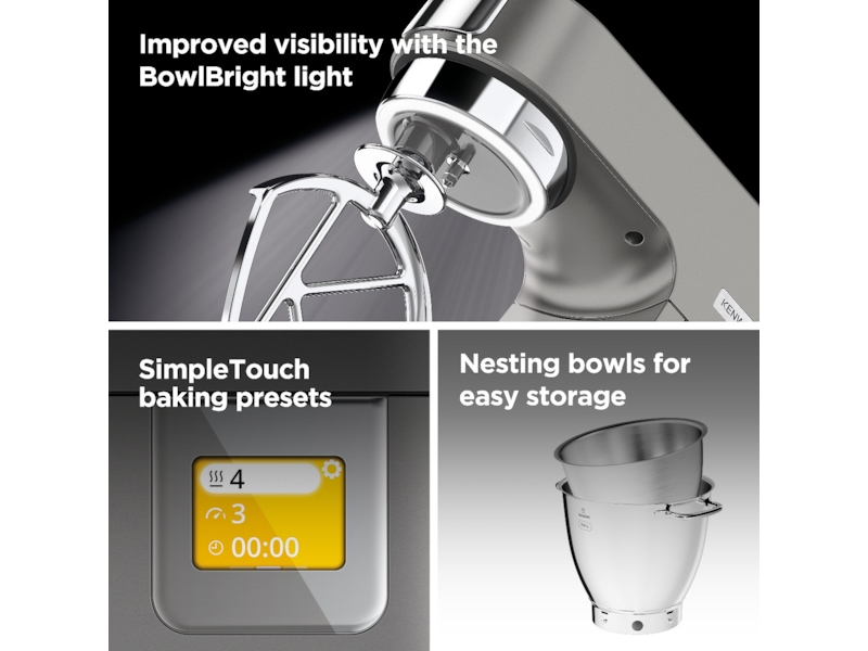 Kenwood Titanium Chef Patissier XL kjøkkenmaskin Kjøkkenmaskiner