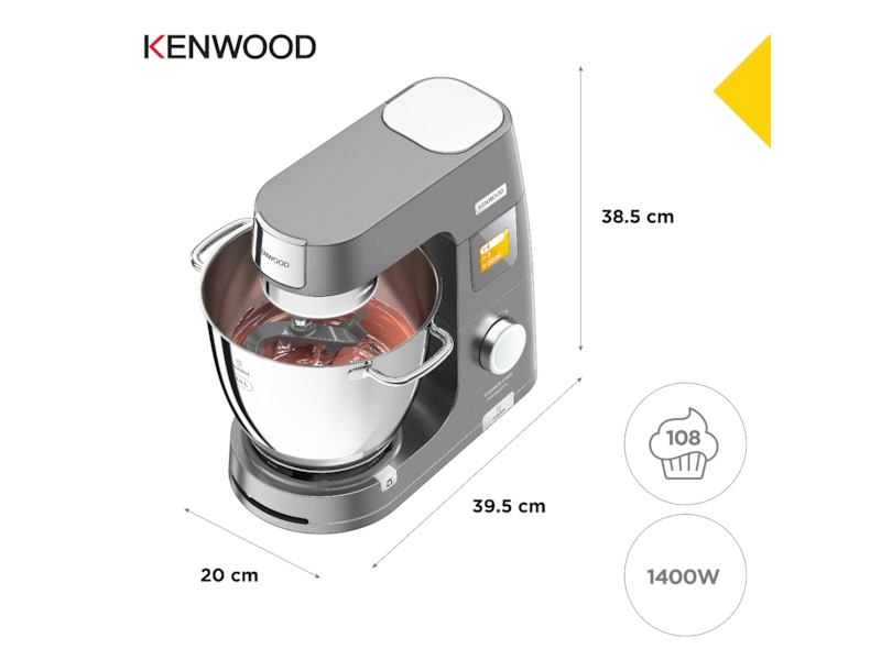 Kenwood Titanium Chef Patissier XL kjøkkenmaskin Kjøkkenmaskiner
