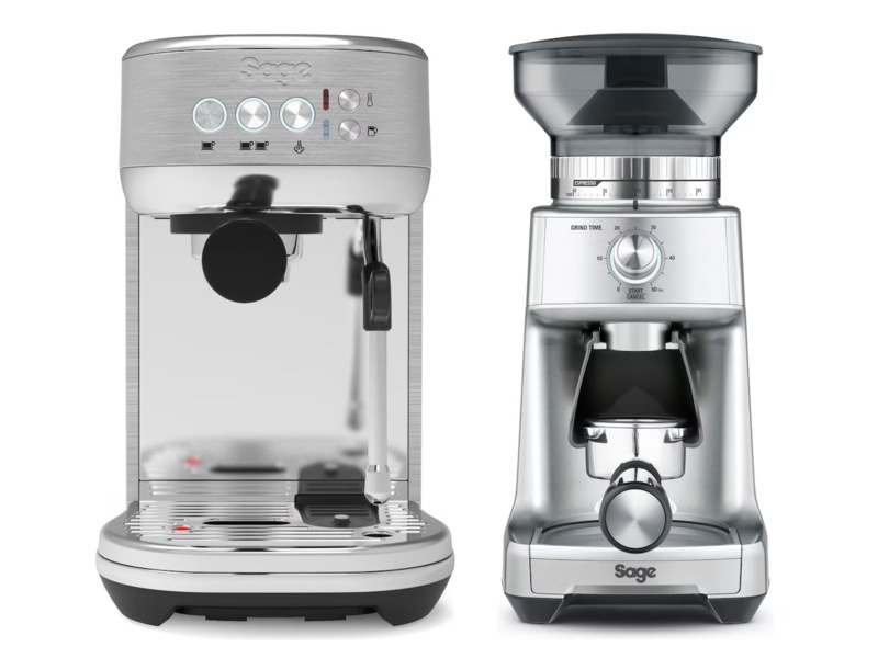 Sage Bambino Plus Espressomaskin (børstet stål) Espressomaskiner