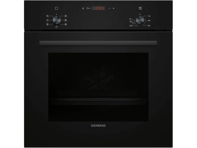 Siemens IQ100 Innbyggingsovn 60cm (sort) Stekeovn