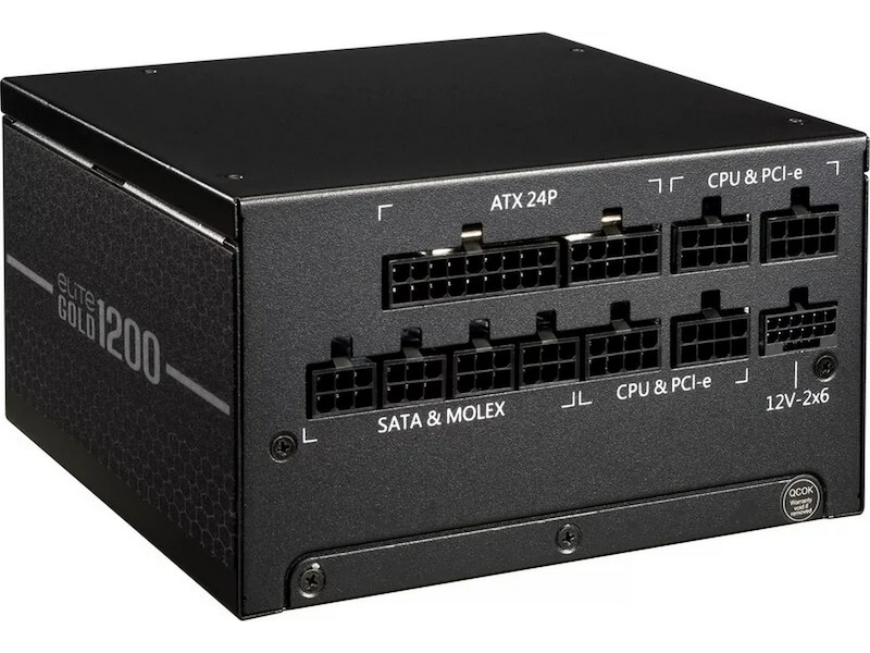 Cooler Master Elite Gold 1200W PSU Enheter