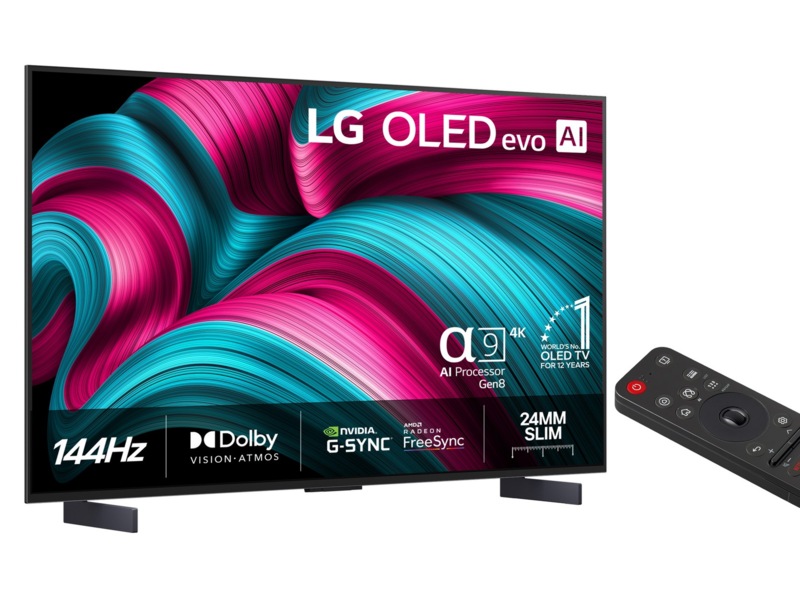 LG 42" C5 AI 4K OLED Smart TV (2025) Bundle 20 - 49 tommer TV