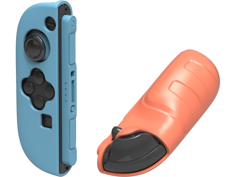 Gaminja Nintendo Switch 2 Joy-Con 2 silikongrep (blå/oransje) Tilbehør til spillkonsoller