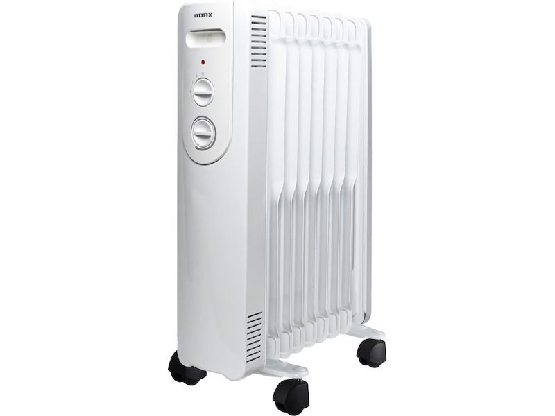 Adax Basic Nova 2000W oljeovn (hvit) Frittstående varmeovner