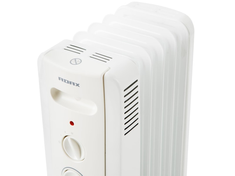 Adax Basic Nova 2000W oljeovn (hvit) Frittstående varmeovner