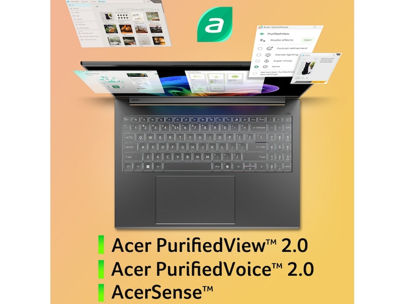 Acer Aspire 16 AI 16" OLED WUXGA+ Copilot+ PC PC - Bærbar / laptop