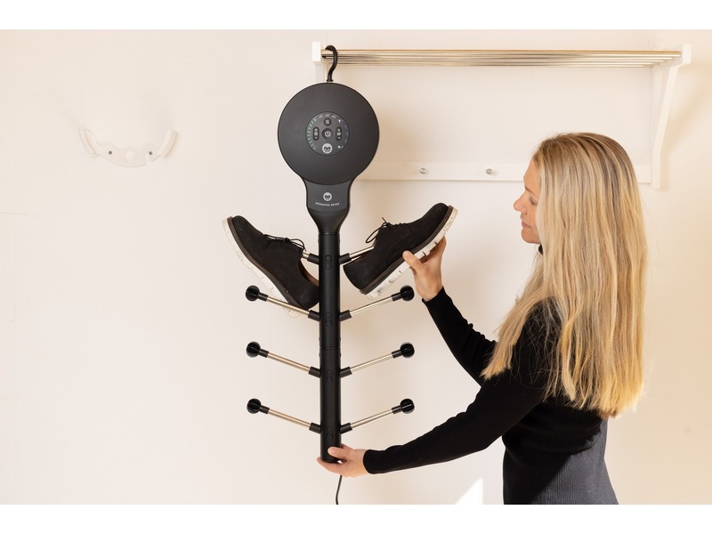 Hedgehog Hanger tørkestativ (sort) Skotørkere