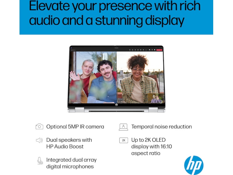 HP OmniBook 5 Flip 14-fp0073no 14" 2K OLED Touch PC - Bærbar / laptop