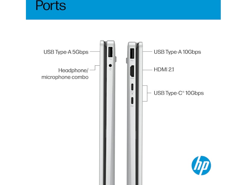 HP OmniBook 5 Flip 14-fp0073no 14" 2K OLED Touch PC - Bærbar / laptop
