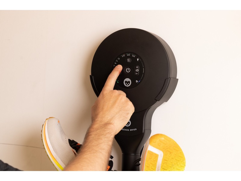 Hedgehog Wall tørkestativ (sort) Skotørkere