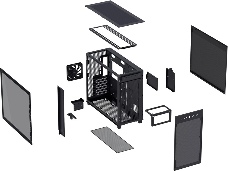 Asus Prime AP303 TG Mid Tower (sort) Midi tower