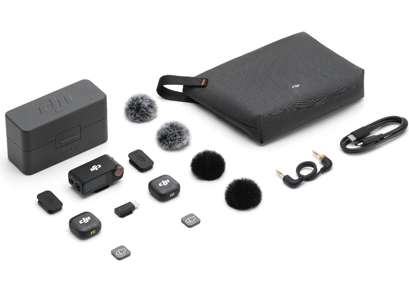 DJI Mic 3 (2 TX + 1 RX + Charging Case) Kameramikrofon
