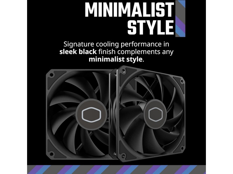 Cooler Master MF120 Lite Vifte (sort) Vifter