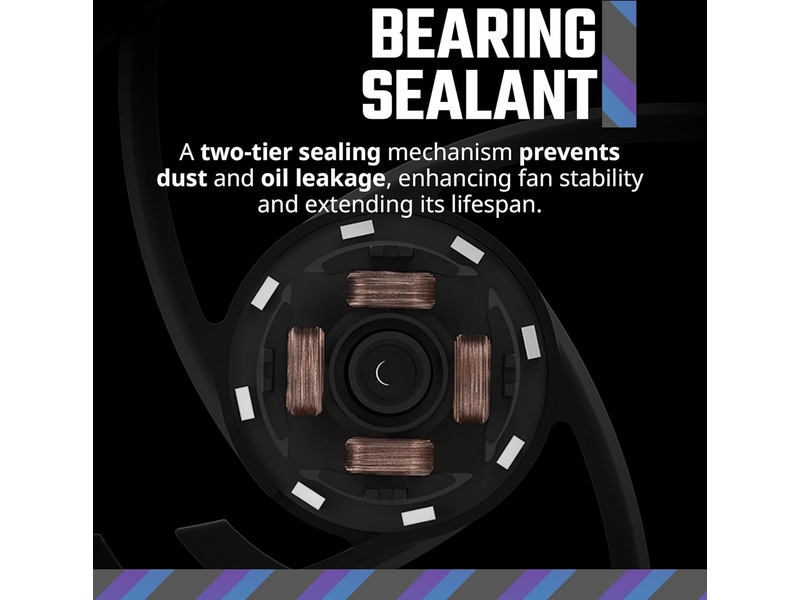 Cooler Master MF120 Lite Vifte (sort) Vifter