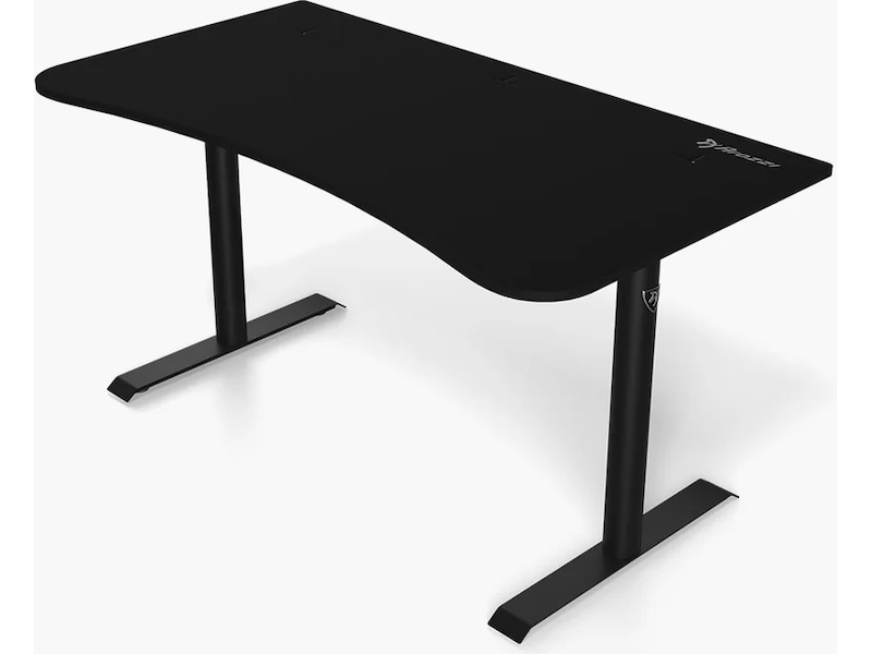 Arozzi Arena Medium Pure Black Gaming Desk Gamingdesk