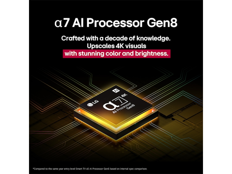 LG UA75 smart-TV 75'' AI 4K (2025) 70 - 79 tommer TV