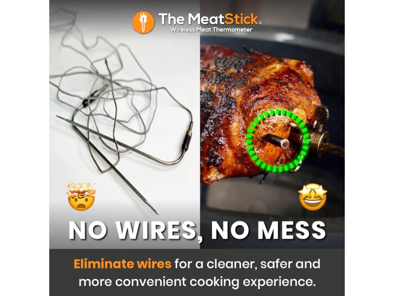 THE MEATSTICK Chef X Sett trådløst steketermometer Andre kjøkkenapparater