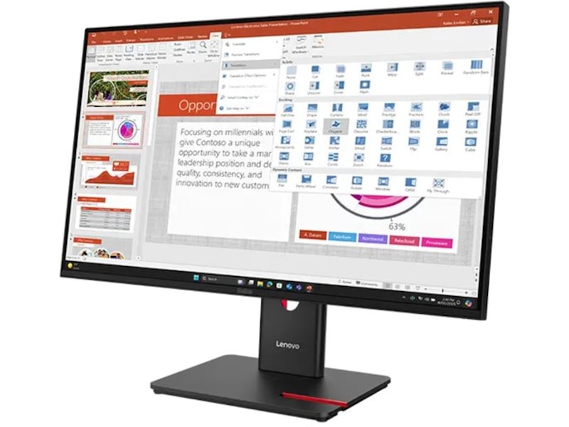 Lenovo 27" skjerm ThinkVision T27-40 Skjermer