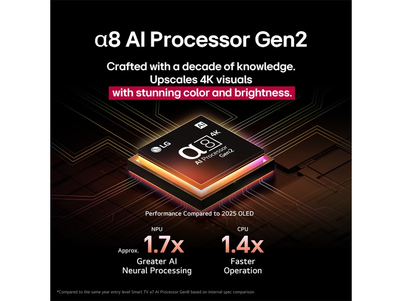 LG 75'' QNED85 evo AI MiniLED 4k Smart TV (2025) 70 - 79 tommer TV