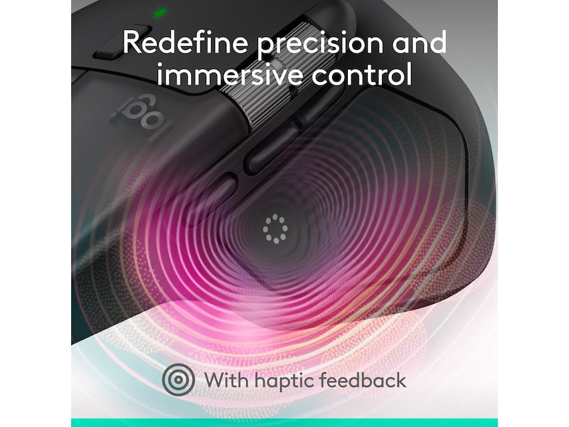 Logitech MX Master 4 for Mac Trådløs Mus (space black) Mus