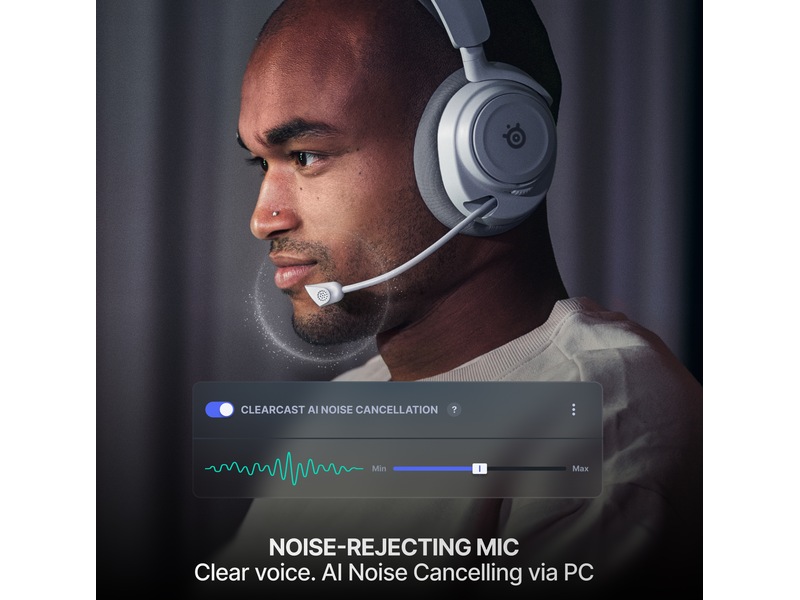 SteelSeries Arctis Nova 7 Gen 2 Trådløst Gamingheadset (hvit) Gamingheadset