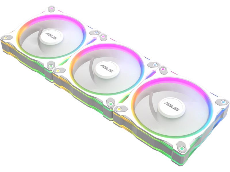 Asus Prime MR120 ARGB Vifte 3pk (hvit) Vifter
