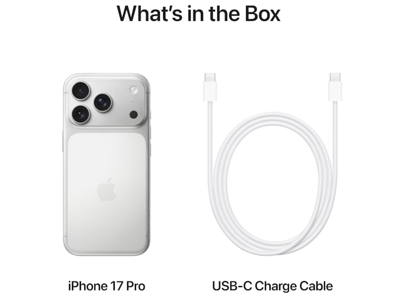 iPhone 17 Pro 256GB (sølv) Mobiltelefoner