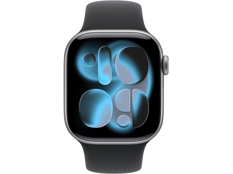 Apple Watch Series 11 GPS + LTE 42mm aluminium (stellargrå) Smartklokker
