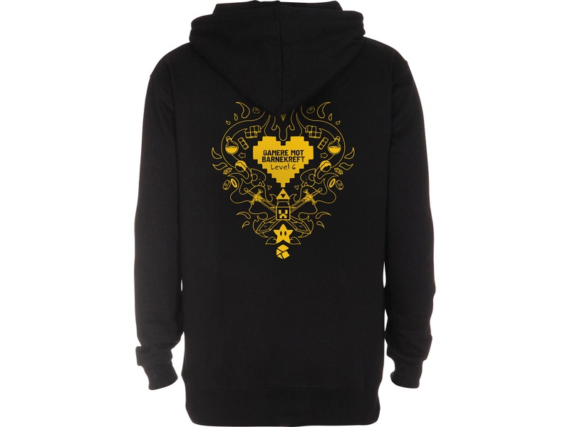 Gamere Mot Barnekreft Hettegenser XS Merchandise