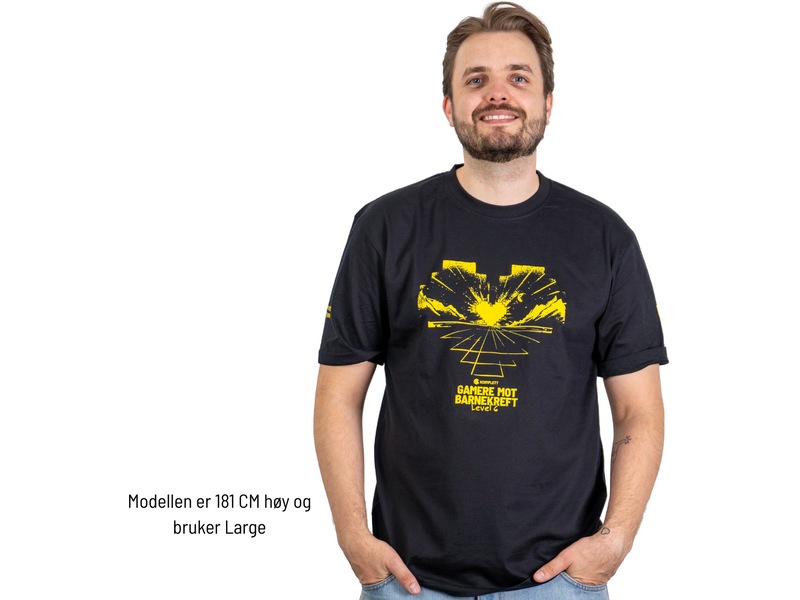 Gamere Mot Barnekreft T-skjorte M Merchandise