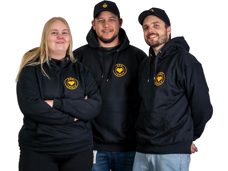 Gamere Mot Barnekreft Hettegenser XL Merchandise