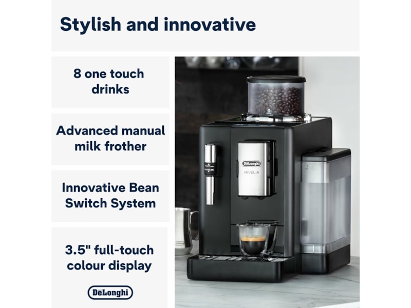 DeLonghi Riovelia automatisk kaffemaskin -B-Grade Demo hjem & fritid