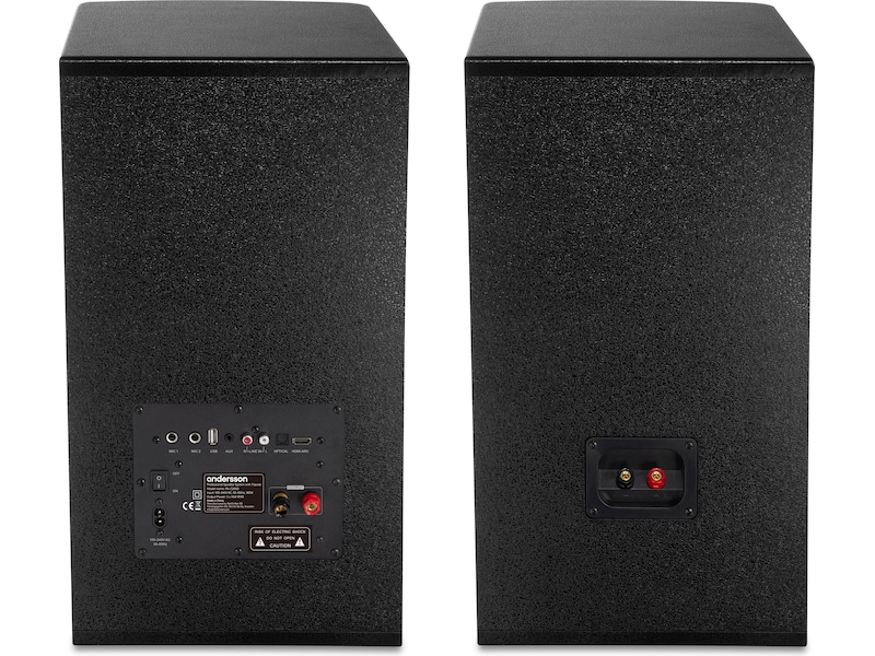 Andersson PA-system 300W Bluetooth 5.3 Høyttalere