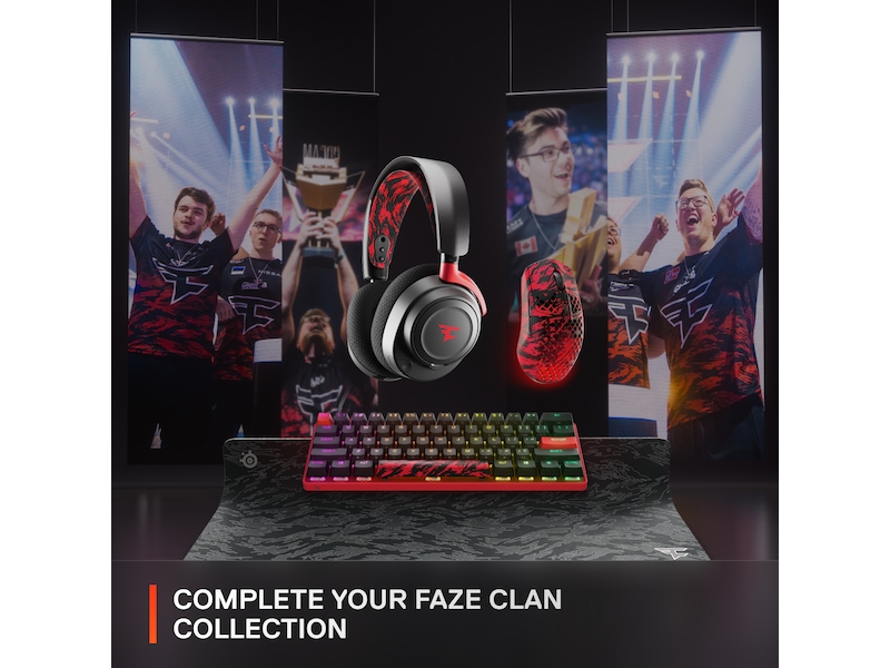 SteelSeries Qck XXL Faze Clan Gaming Musematte Gamingmusematte