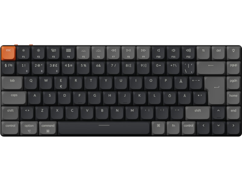 Keychron K3 V3 RGB Aluminium QMK Low Profile 2.0 Super Brown trådløst tastatur -B-Grade Demo tastatur