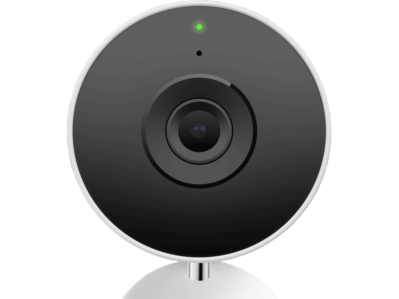 Google Nest 3. gen Innendørs overvåkningskamera (kablet, hvit) Overvåkningskameraer